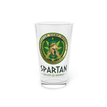 Load image into Gallery viewer, Spartan Hemp Works Pint Glass, 16oz